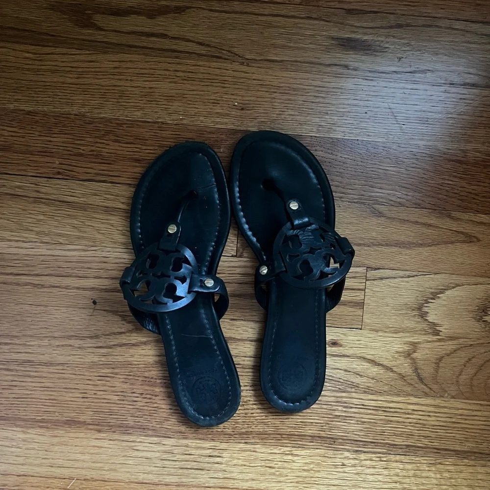 Tory Burch Miller Leather Sandals